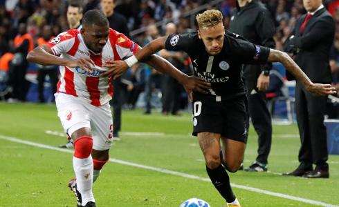 أهداف مباراة باريس سان جيرمان وريد ستار في دوري الأبطال -من اللقاء-