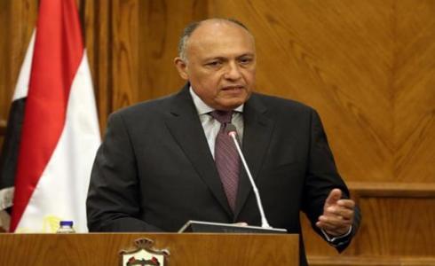 وزير الخارجية المصري سامح شكري