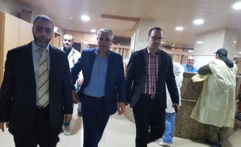 مأمون سويدان مستشار الرئيس لشؤون الشباب يُجري جولة داخل مستشفى الهمشري بصيدا