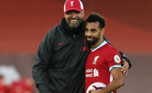 محمد صلاح _ مدرب نادي ليفربول يورجن كلوب