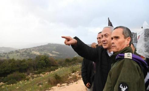 نتنياهو يزور فرقة الجليل على الحدود الشمالية