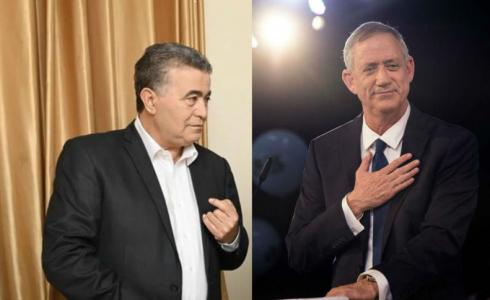 عمير بيرتس وبيني غانتس