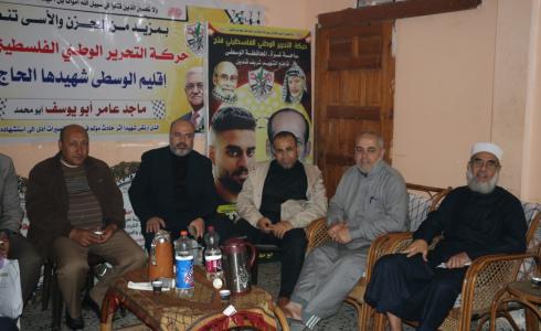 النائب الجمل يشارك في توزيع منحة متضرري حريق النصيرات