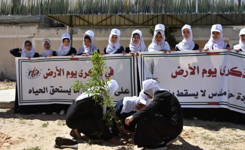 العمل الزراعي ينهي سلسلة فعاليات أسبوع الأرض والمياه في غزة اليوم