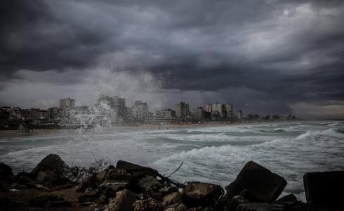 طقس فلسطين - منخفض جوي