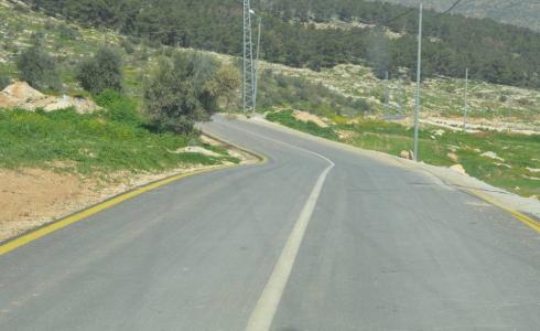 طريق في طوباس - صورة تعبيرية