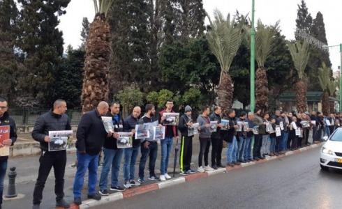 وقفة احتجاجية تستنكر مجزرة مسجدي نيوزيلندا في كفر كنا