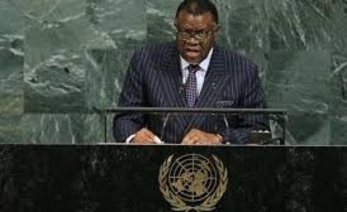 رئيس ناميبيا حاج جينجوب