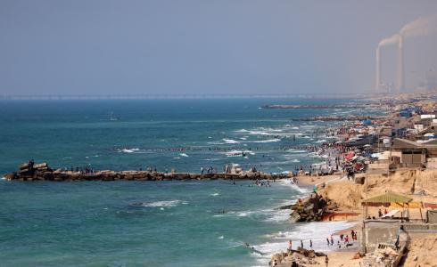 طقس فلسطين -  بحر غزة