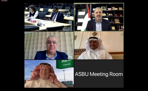 عساف يشارك في اجتماع المكتب التنفيذي للشؤون الطارئة لاتحاد الإذاعات العربية