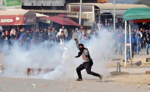 السلطات التونسية تقمع احتجاجات غلاء الاسعار