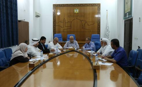 لجنة التربية بالمجلس التشريعي في غزة