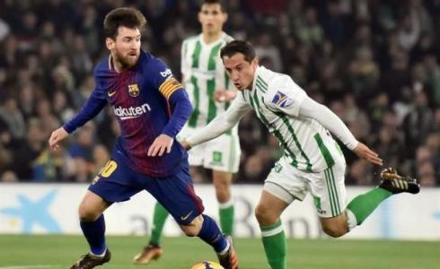 برشلونة يضرب قواعد بيتيس بالخمسة