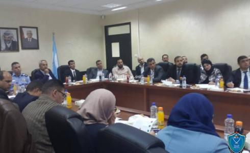 انتربول فلسطين يعقد ورشة عمل مع المدرسة الوطنية للإعلام