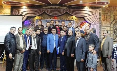  تكريم المعلم المتقاعد محمود قنديل بخان يونس