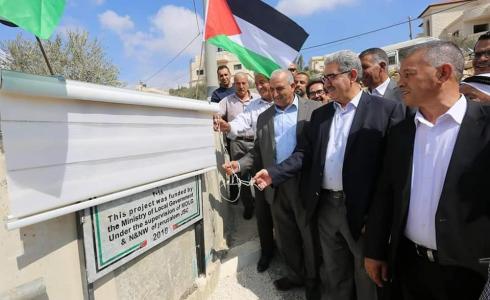 افتتاح مشروع إعادة تأهيل مكب نفايات شمال وشمال غرب القدس