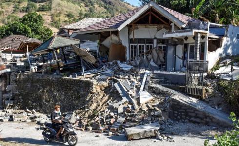 زلزال سابق ضرب اندونيسيا - أرشيف