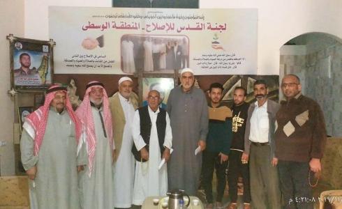 إصلاح الجهاد" ترعى صلحاً عشائرياً في الوسطى