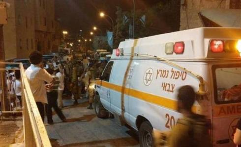 اصابة  شابين  في شجار عائلي بمدينة اللد المحتلة 