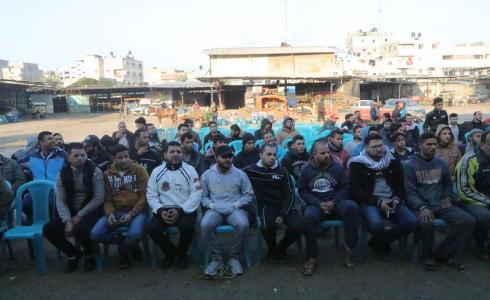 بلدية غزة تعقد لقاءً مع الباعة المتجولين 