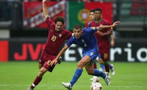 مباراة بين البرتغال وايطاليا