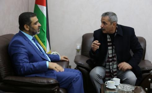  اجتماع رئيس اتحاد المقاولين مع النائب العام في غزة
