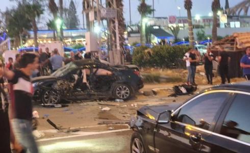 من مكان الحادث