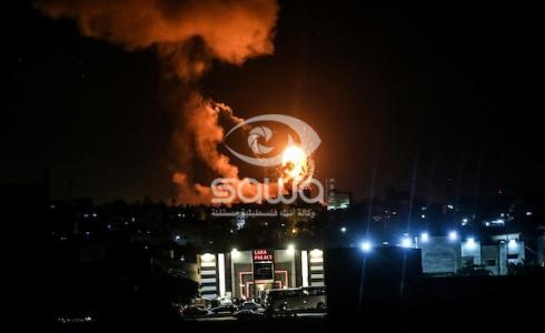 قصف غزة - أرشيف