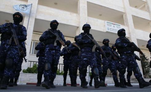 عناصر الأمن الفلسطيني في الضفة الغربية