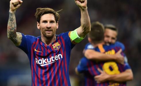 ليونيل ميسي لاعب برشلونة