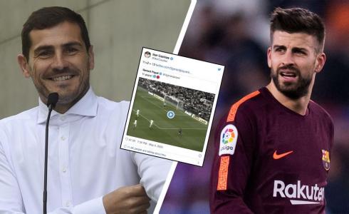 جيرارد بيكيه وايكر كاسياس