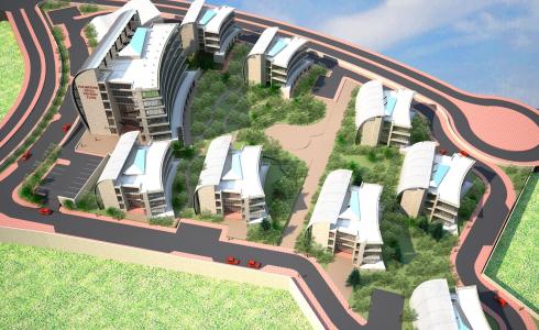 الحديقة التكنولوجية الفلسطينية الهندية - توضيحية