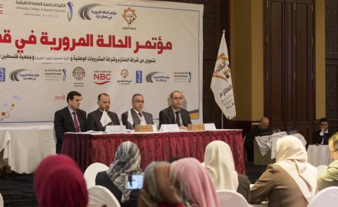 انطلاق فعاليات مؤتمر الحالة المرورية في قطاع غزة بالكلية الجامعية للعلوم التطبيقية