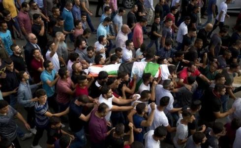 تشييع جثمان الشهيدة عائشة رابي