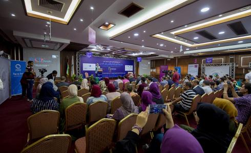 انطلاق فعاليات أسبوع فلسطين التكنولوجي EXPOTECH 2018 في الكلية الجامعية للعلوم التطبيقية