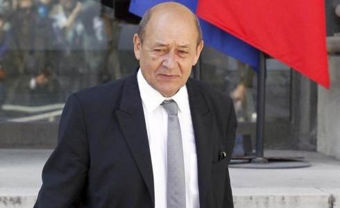  وزير الخارجية الفرنسي جان إيف لودريان 