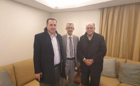 لقاء رئيس اللجنة الوطنية للتربية والثقافة يلتقي مع مدير عام "الألكسو"