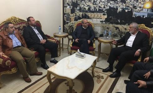 وفد حماس بالقاهرة يلتقي هاني المصري