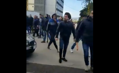  شجار خلال مظاهرات لبنان