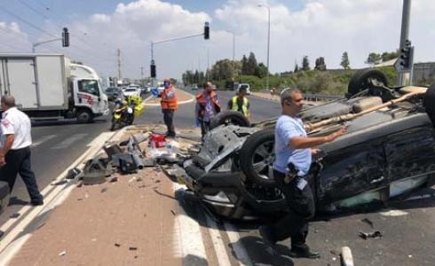 حادثة انقلاب مركبة