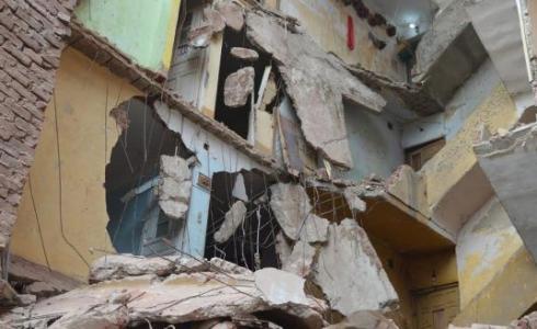 انهيار عقار - توضيحية