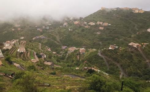 أمطار في جازان -