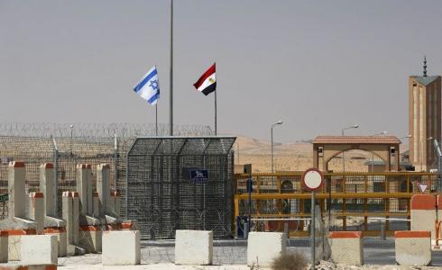 الحدود المصرية الإسرائيلية  - توضيحية