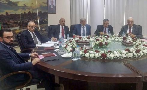 جلسة مجلس الوزراء الأسبوعية التي عقدت اليوم الثلاثاء، عبر تقنية الفيديو كونفرنس في رام الله وغزة