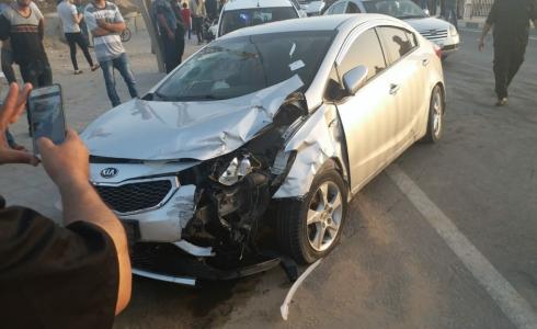 حادث سير في غزة - أرشيفية