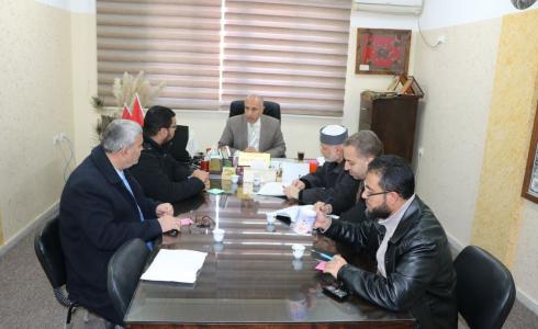 تربية الوسطى تعقد اجتماعاً للجنة الجودة وخدمة الجمهور