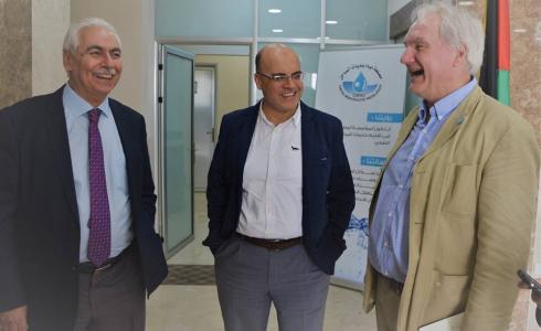 وفداً من وكالة الأمم المتحدة يزور مصلحة مياه بلديات الساحل