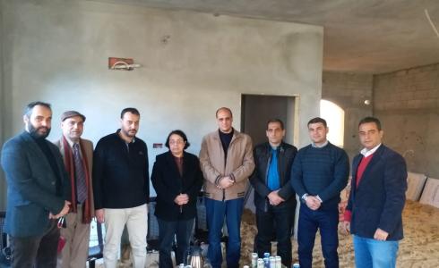 المكتب الحركي المركزي للصحفيين يلتقي قيادة إقليمي شرق وغرب غزة بحركة فتح