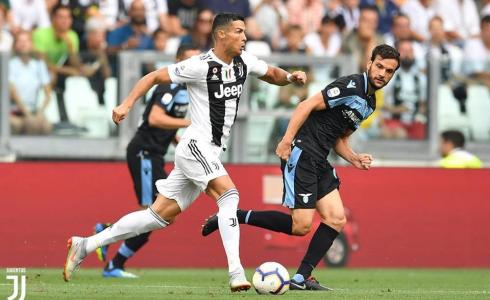 رونالدو يفشل بالتسجيل مجددا في فوز يوفنتوس على لاتسيو 