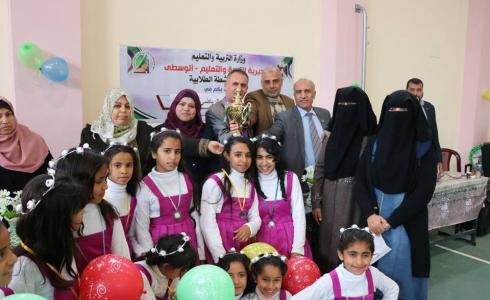 تعليم الوسطى يختتم مسابقة العرض الرياضي للبنات